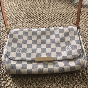 Louis Vuitton Favorite MM Damier Azur Authentic